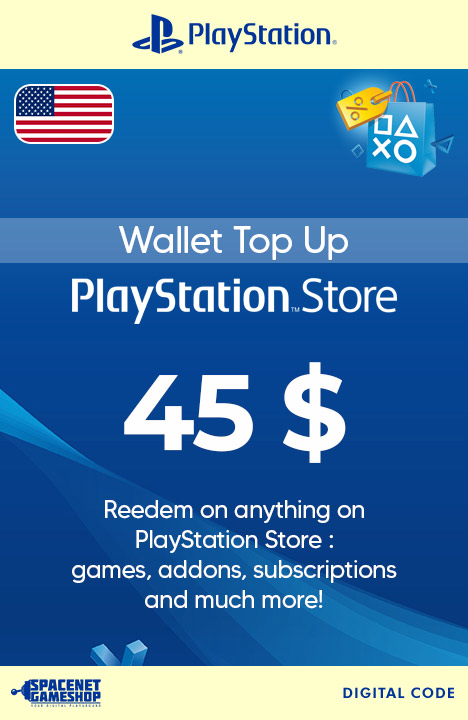PSN Card $45 USD [US]